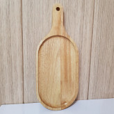 رولتخوری چوبی سینوا دستهدار مدل P127-9 به رنگ نخودی