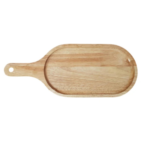 رولتخوری چوبی سینوا دستهدار مدل P127-9 به رنگ نخودی