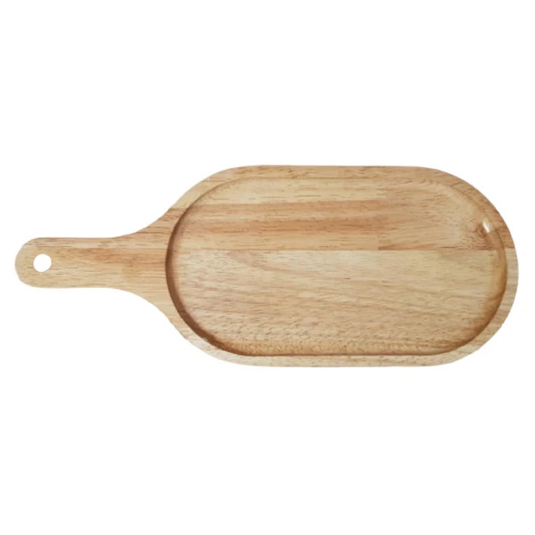 رولتخوری چوبی سینوا دستهدار مدل P127-9 به رنگ نخودی