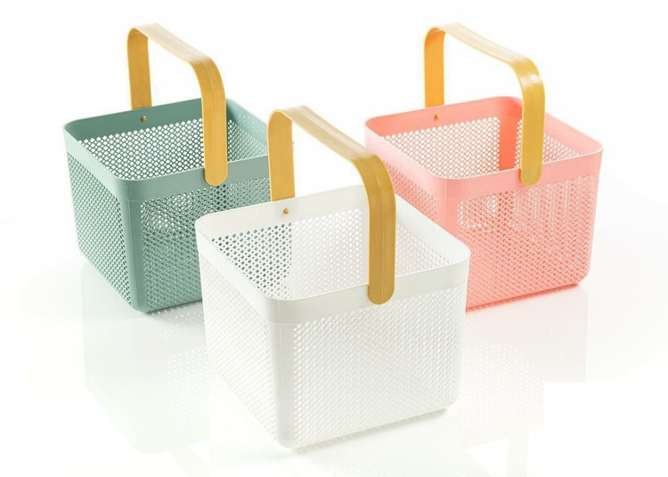 سینوا-سبد مشبک مربع با دسته برای وسایل کوچک کد B77