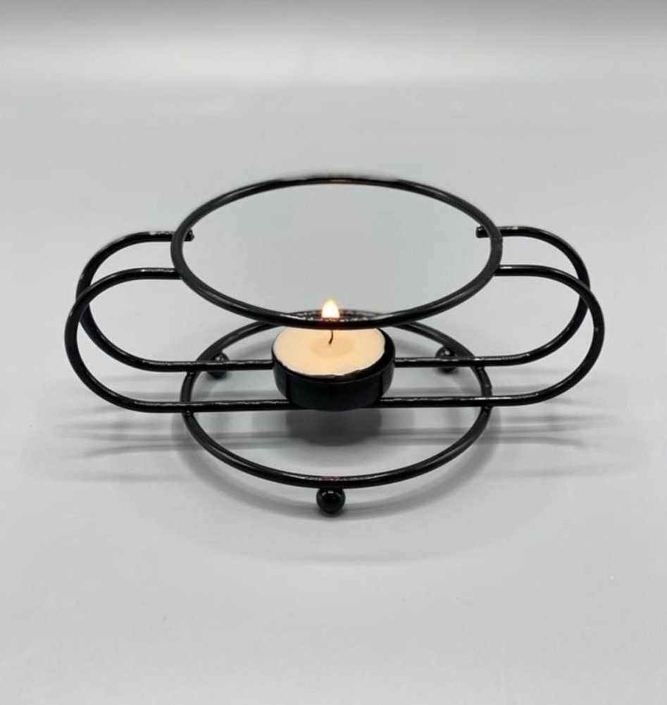 وارمر فلز مشکی سینوا گرد برای قوری دمنوش – کد F17