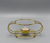 وارمر دمنوش با سطح فلزی طلایی سینوا گرد – کد F19